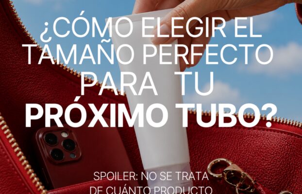 ¿Cómo elegir el tamaño perfecto para tu próximo tubo?